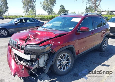 2019 Jeep Cherokee Latitude Plus 4X4 z USA, uszkodzony, nr VIN 1C4PJMLB0KD231587